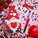 Lewtemi Valentine Gnomes Piñata with Piñata Stick with Blindfold Confetti Set Gnome Decoration for Birthday Anniversary Decoration Supplies