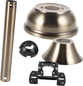 Ceiling Fan Bracket Kit Universal Mounting Bracket for Living Room Ceiling Fan Easy Installation Metal Construction