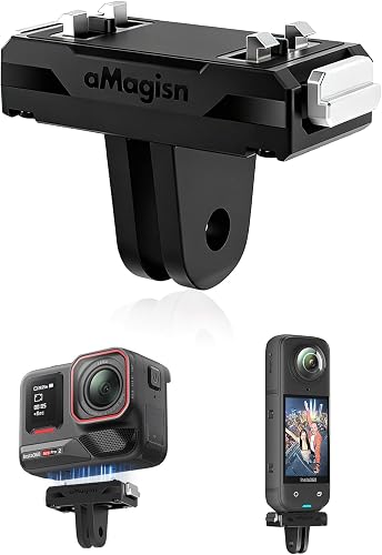 Magnetic Mount for Insta360 X5 & Ace Pro 2 - Quick Release Adapter for Insta360 