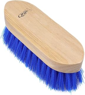 QHP Cepillo raíz color mango de madera (azul cobalto)