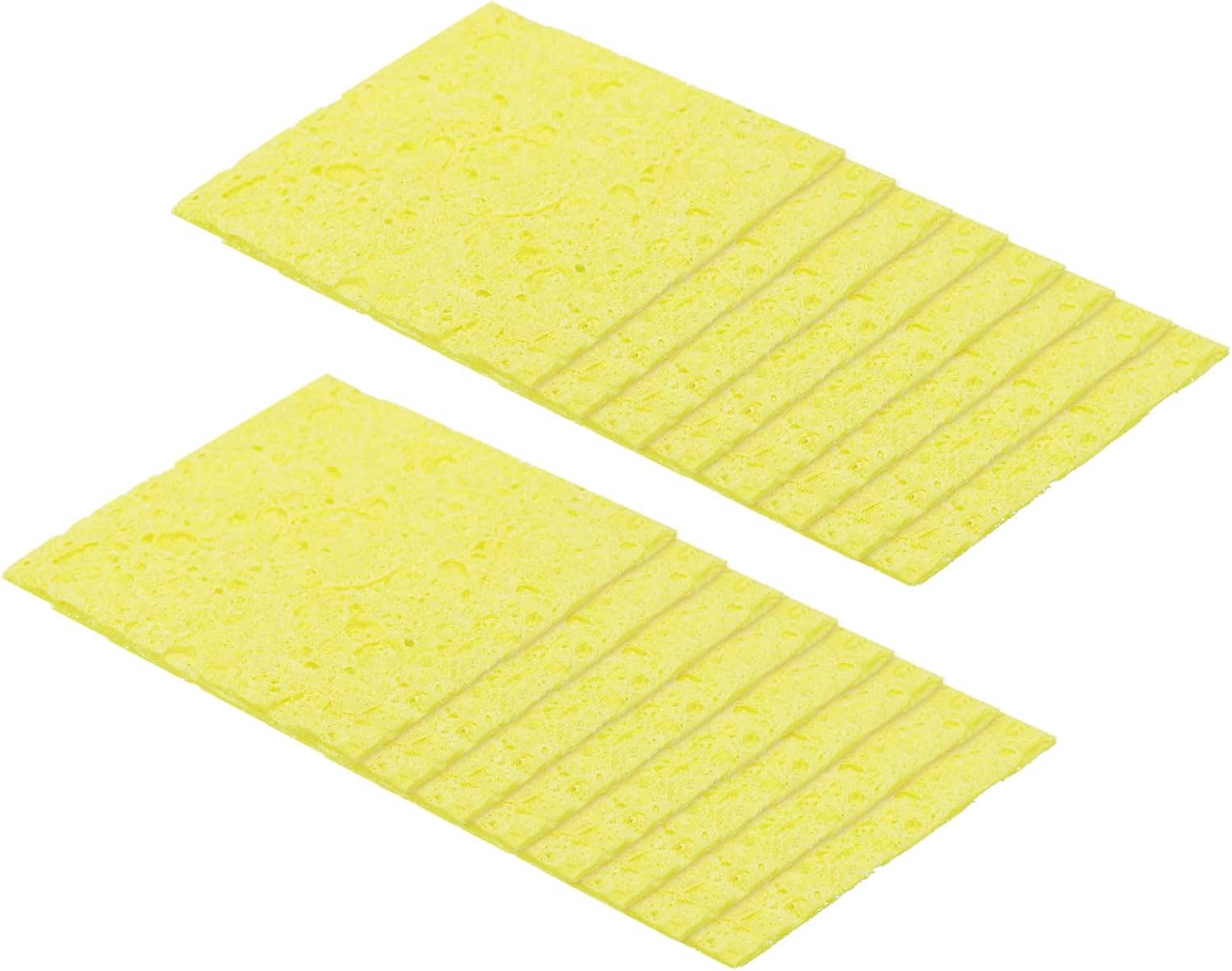 MECCANIXITY 15PCS Soldering Sponge 6 x 6cm Square with