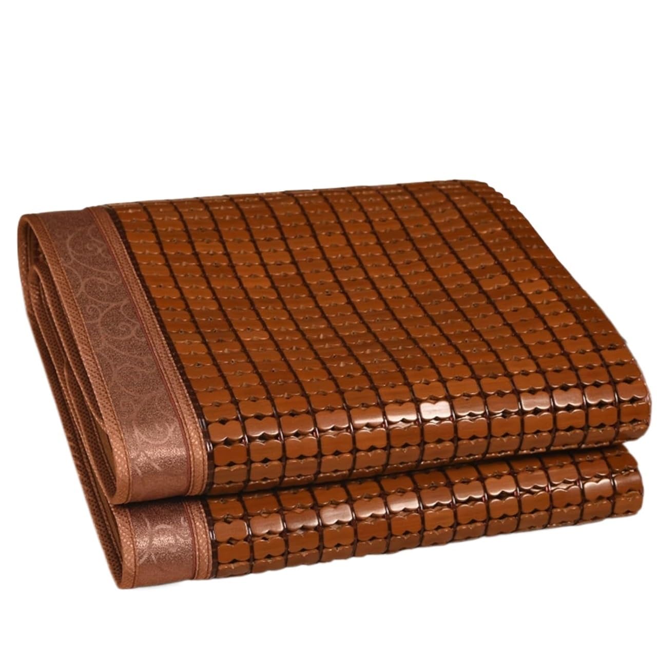 Bamboo Sleeping Mat, Summer Bamboo Bed Mat Cooling Mattress Per Double-Sided Home Dorm Multiple Sizes(200x220cm(78.7*x86.6in))