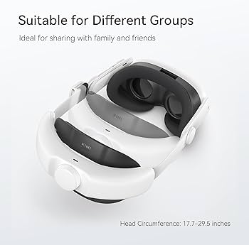 Amazon.co.jp: KIWI design Quest 3S/3用 バッテリーヘッドストラップ 