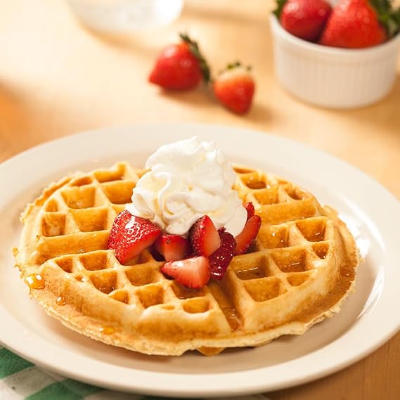 Belgian Waffle Mix by New Hope Mills - Non-GMO: Indulge in Authentic Belgian Flavors! - 16oz