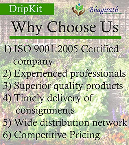 Image of BHAGIRATH-Drip Irrigation Garden Watering Drip Kit (200Plants)