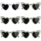 8 Pairs Bachelorette Party Heart Shaped Sunglasses Party Decorations Bridesmaid Proposal Gifts for Women