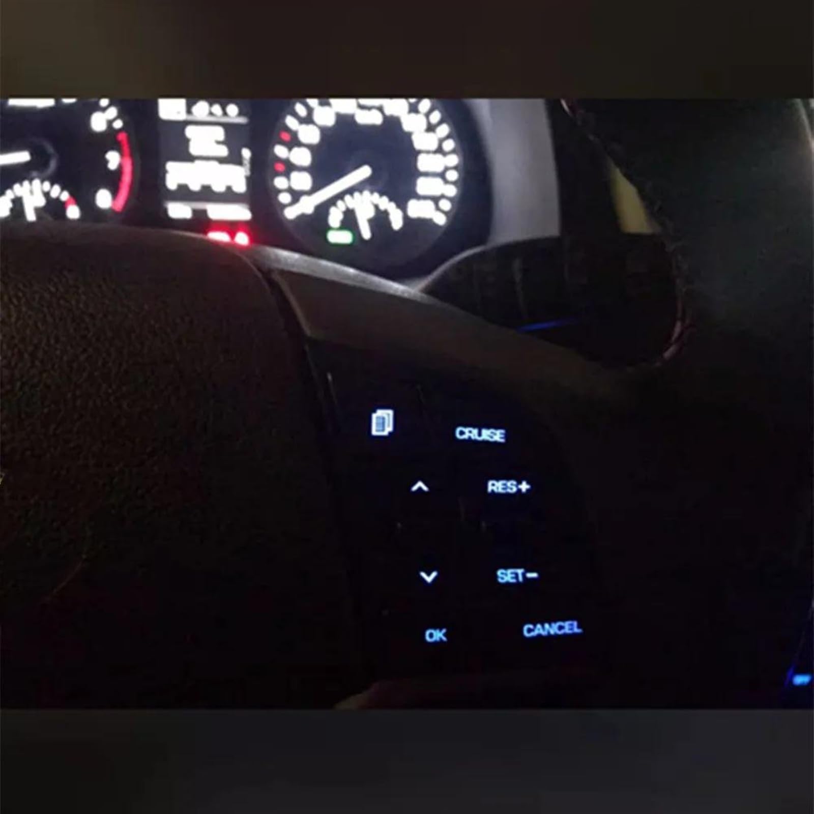 Botón De Control De Crucero Para Volante – Compatible Con Hyundai Tucson Y IX35 2015-2020 (OE: 96720-D3200, 96720-D31004X)
