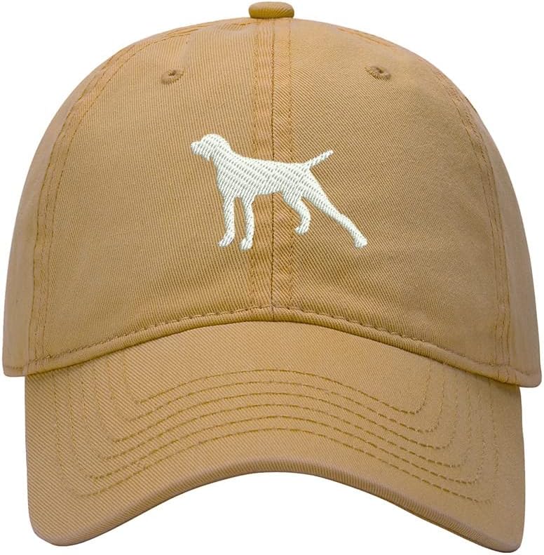 Baseball Cap Men German Pointer Embroidered Washed Cotton Dog Hat Baseball Caps