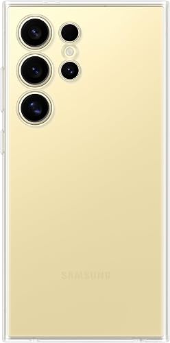 SAMSUNG Galaxy S24 Ultra Clear Phone Case, Protective Cover with Slim and Sleek Design, US Version, GP-FPS928SAATW, Transparent