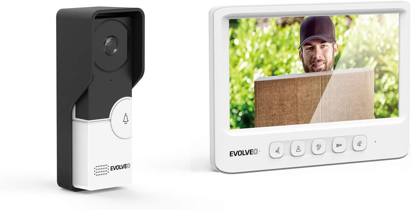EVOLVEO DOORPHONE IK06 Outdoor Unit and Indoor Monitor