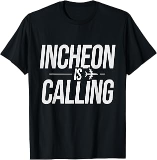 Incheon is Calling Sakura Season Travel to South Korea T-Shirt