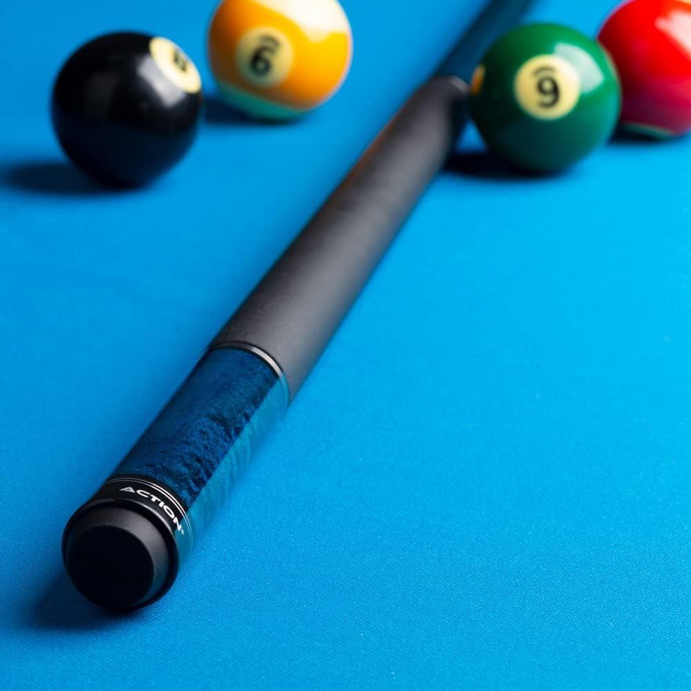 Action Rings Billiards Pool Cue Stick - Blue