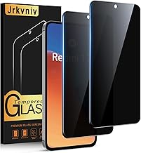 2 x Tempered Glass Screen Protector for Xiaomi Redmi 12 4G/5G Anti-Spy, Anti-Spy 9H Hardness Anti-Scratch Bubble-Free Privacy Transparent HD Screen Protector
