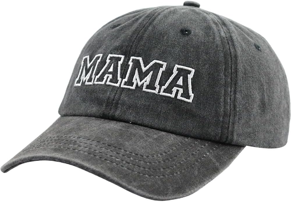 HHNLB Funny Mama Hats for Women, Adjustable Cotton Mom Embroidered Baseball Cap - Image 2