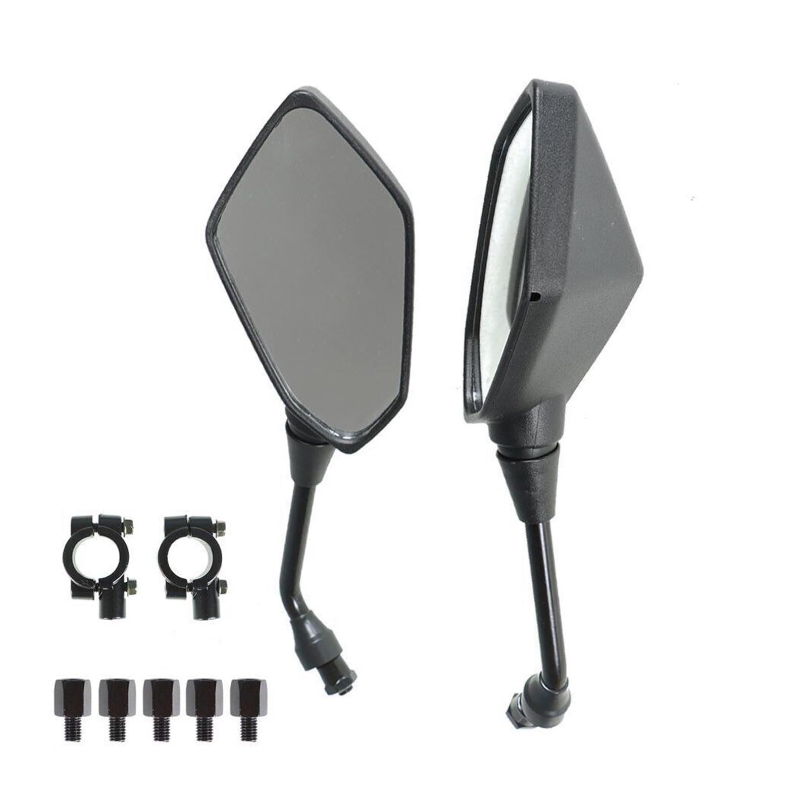 Moto Lusterko końcówkowe kierownicy Motocyklowa k Pasuje Do Polaris Sportsman 400 450 500 550 570 700 800 850 Widok Z Tyłu Lusterka Boczne ATV 10mm