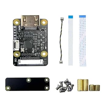 C790 to CSI 2 Camera Adapter Support Video & Audio & Up to 1080p60fps for 5 Zero/ 4 B / 3 B+ / 3B / CM4 / CM3C790-Kit