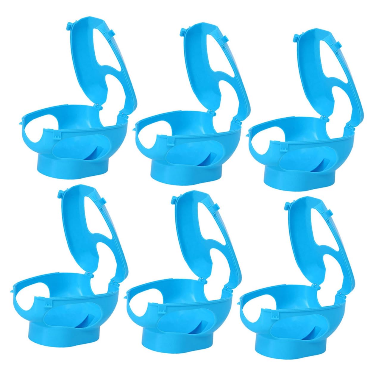 BESPORTBLE Bird Cage Accessories Pigeon Feeding Holder Injection Stand Pigeon Fixers for Pigeon Observation Collaring Blue