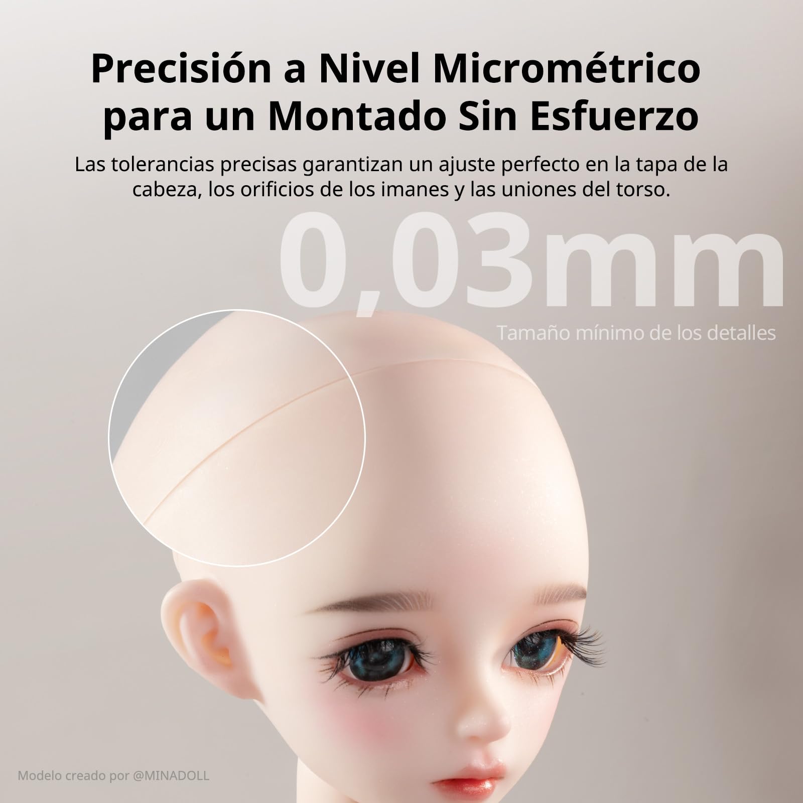 Anycubic BJD Wear-Resistant Resina 3D, Antiamarilleo Rosa Mate, 1000g | Alta Durabilidad, Elimina Marcas de Arañazos y Polvo, Maquillaje Sencillo, 405 nm para impresoras 3D Resina LCD/DLP