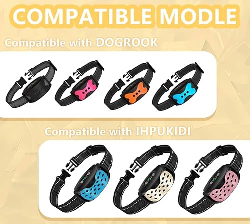 Ladegerät Kompatibel mit DogRook Hundehalsband, USB Ladekabel für IHPUKIDI Anti Bell Hundehalsbänder, 2 in 1 Ladekabel-Netzteil