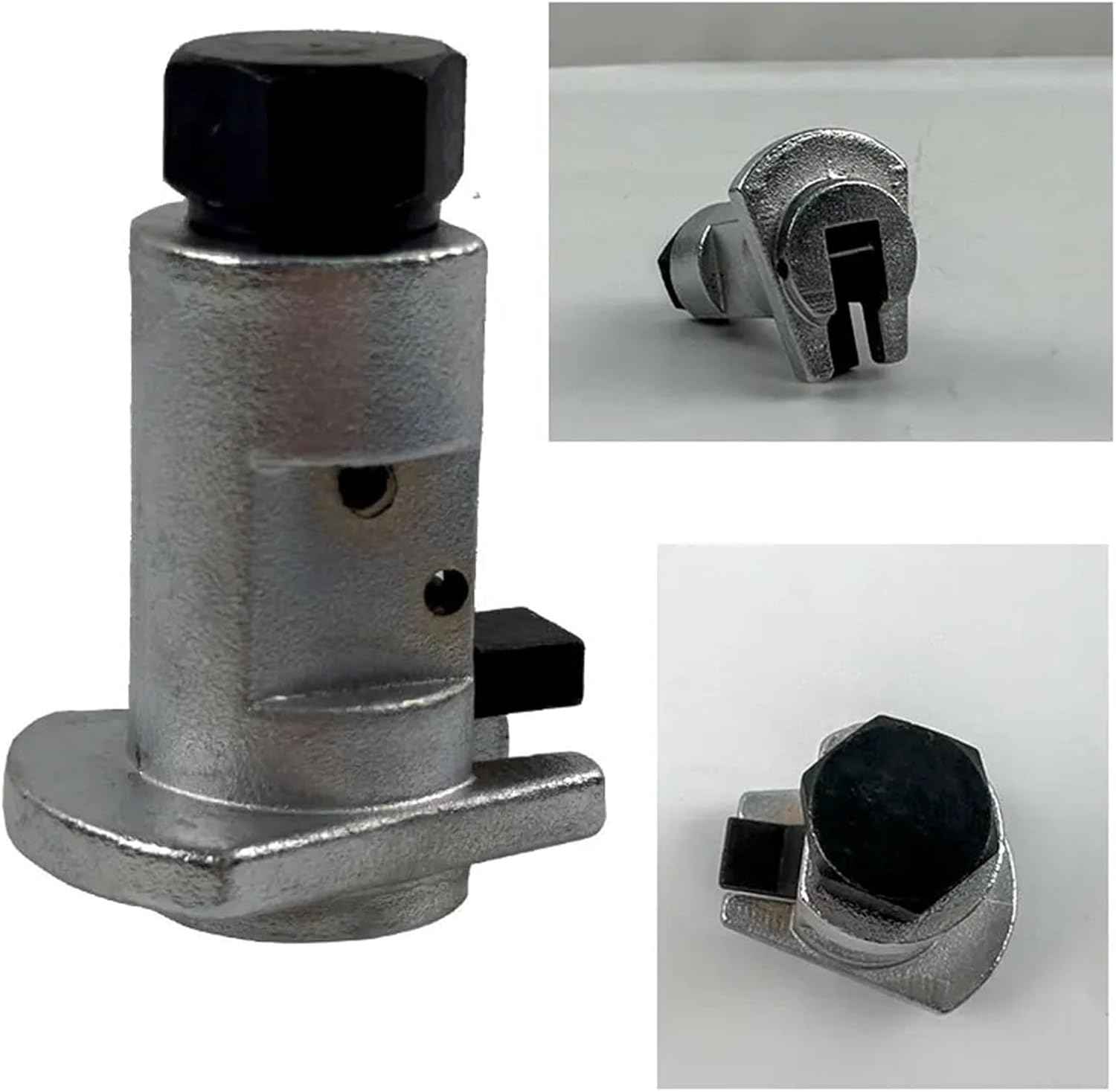 Absorber Tool Automotive Hydraulic Shock Absorber Removal Tool Ball Head Bushing Separation Suspension Mechanical Separator Shock Kit(Double Adapter)