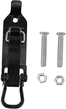 Pilipane Shovel Mount for Roof Rack Heavy Duty Aluminum Alloy Lockable Wall Mounting Brackets with Adjustable Clamps for Truck Boats and Outdoor Adventures Black