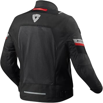 REV'IT! Men's Tornado 4 H2O Adventure Touring Motorcycle Jacket (Black/Anthracite - X-Small)