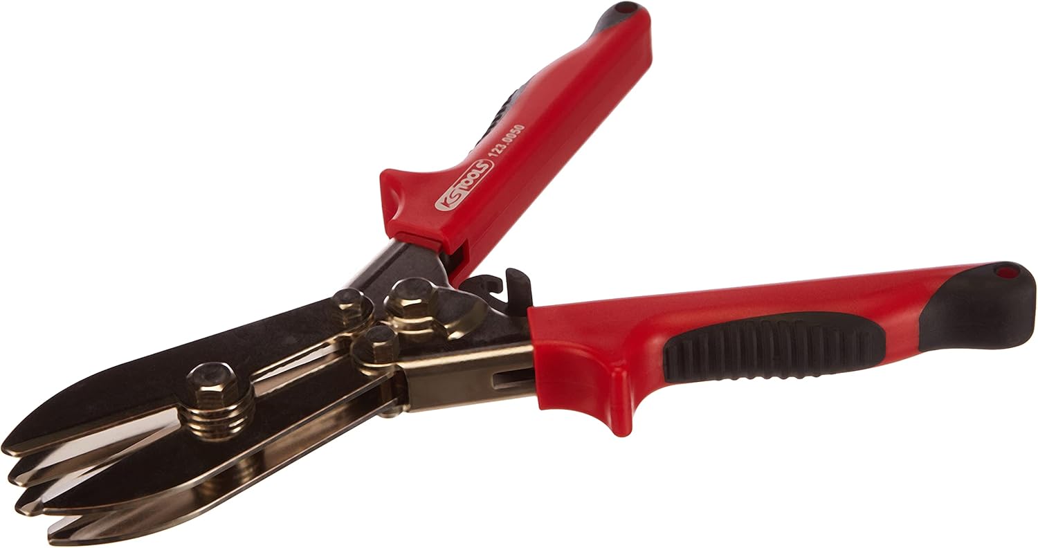 KS TOOLS 123.0050 Pipe Pull-in Pliers, Straight, 265 mm, one Size, Clear