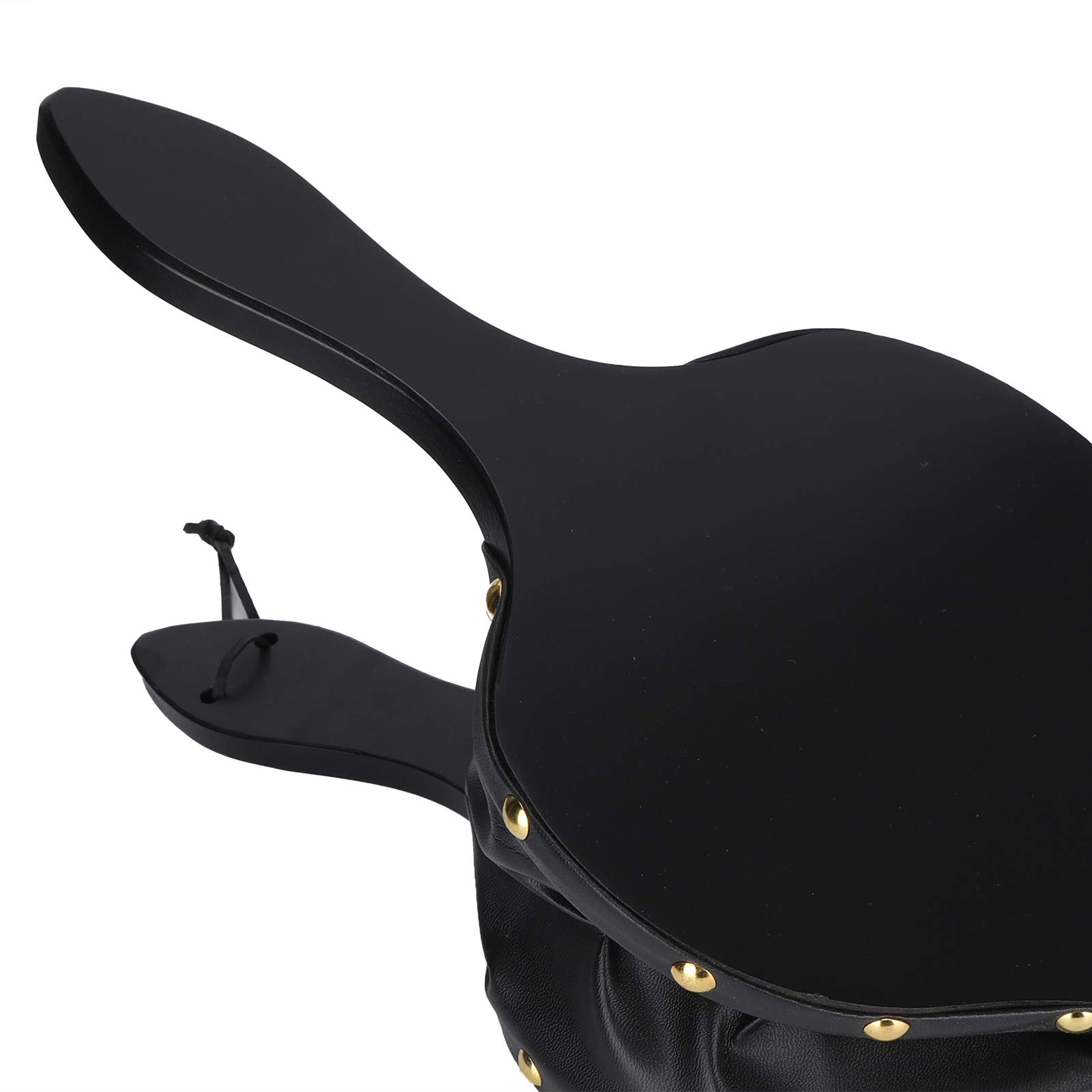 Soffietto per Camino, Soffiatore Manuale in Pelle per Camino, Soffiatore per Camino in Legno per Barbecue Cucina all'aperto Campeggio con Manico Lungo Strumenti per Camino