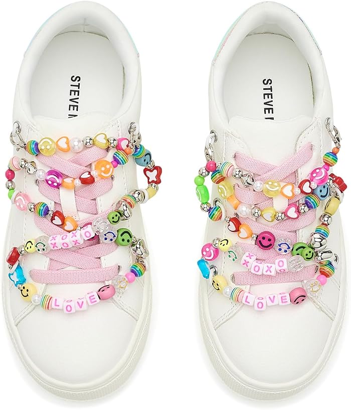 Детские кроссовки Steve Madden Hushed, цвет: Белый — фото 6