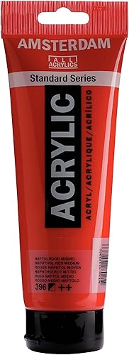 Vista 186 de Amsterdam MONTANA ACRÍLICO Naranja Azo 4.1 fl oz