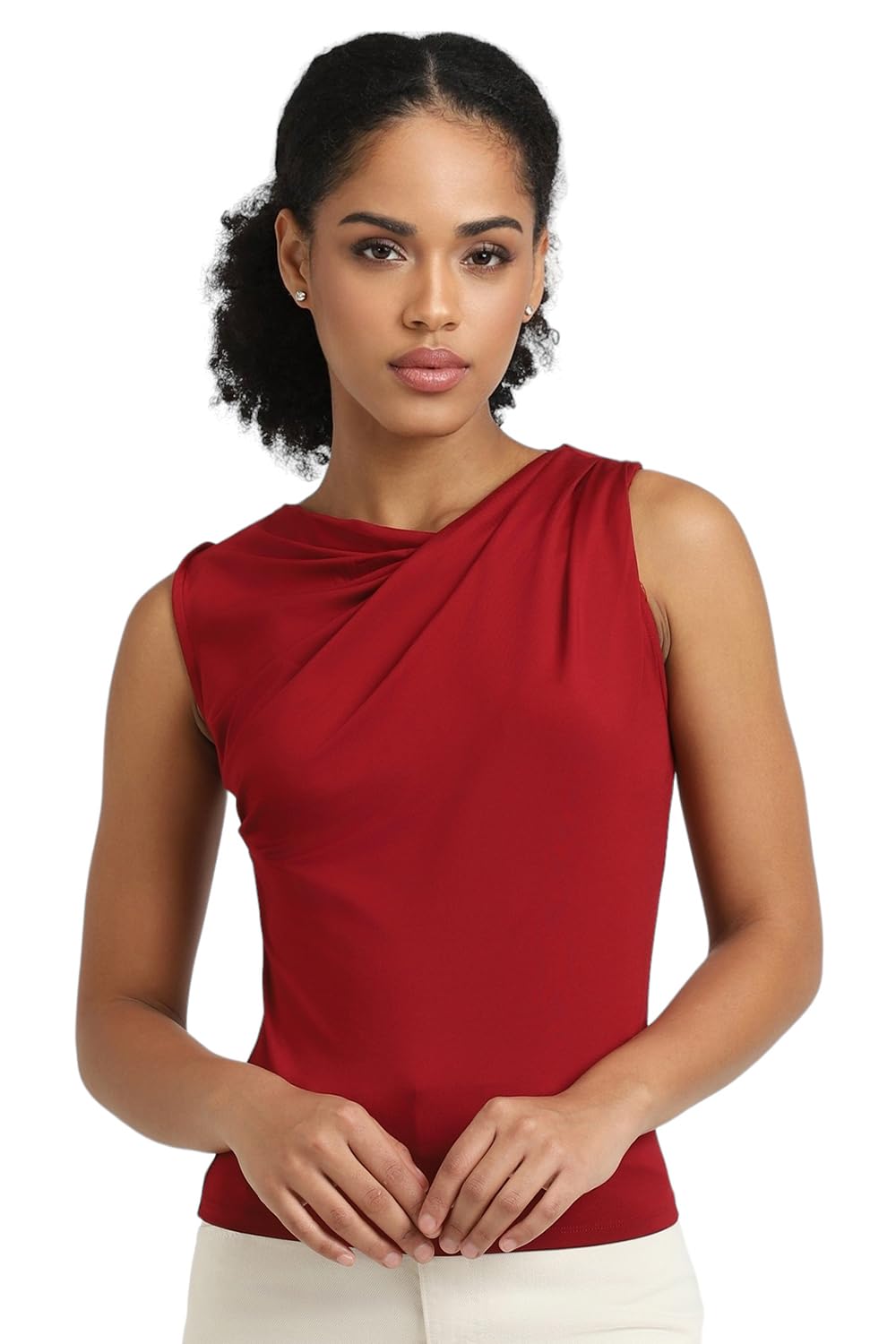 forever 21 Women Solid Fitted Blouson-picture-21