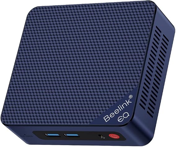 Beelink MINI S12 Mini PC with N95 Processor, 12G LPDDR5 512G SSD 4K UHD Mini Desktop PC, WiFi5, BT4.2, 2.5G LAN, Dual HDMI Ports, Business Mini Computer Support W11 Home