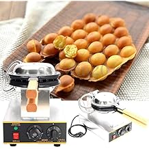 M&aacute;quina para hacer gofres belgas gruesas ALDKitchen | M&aacute;quina para hacer gofres con moldes antiadherentes para hornear | Para gofres belgas | 110 V