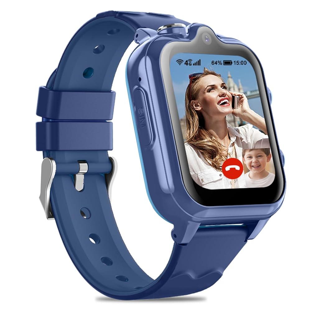 Smartwatch Bambini 4G GPS Con Videochiamata - Impermeabile, SOS, Giochi E Localizzatore - Foto 3