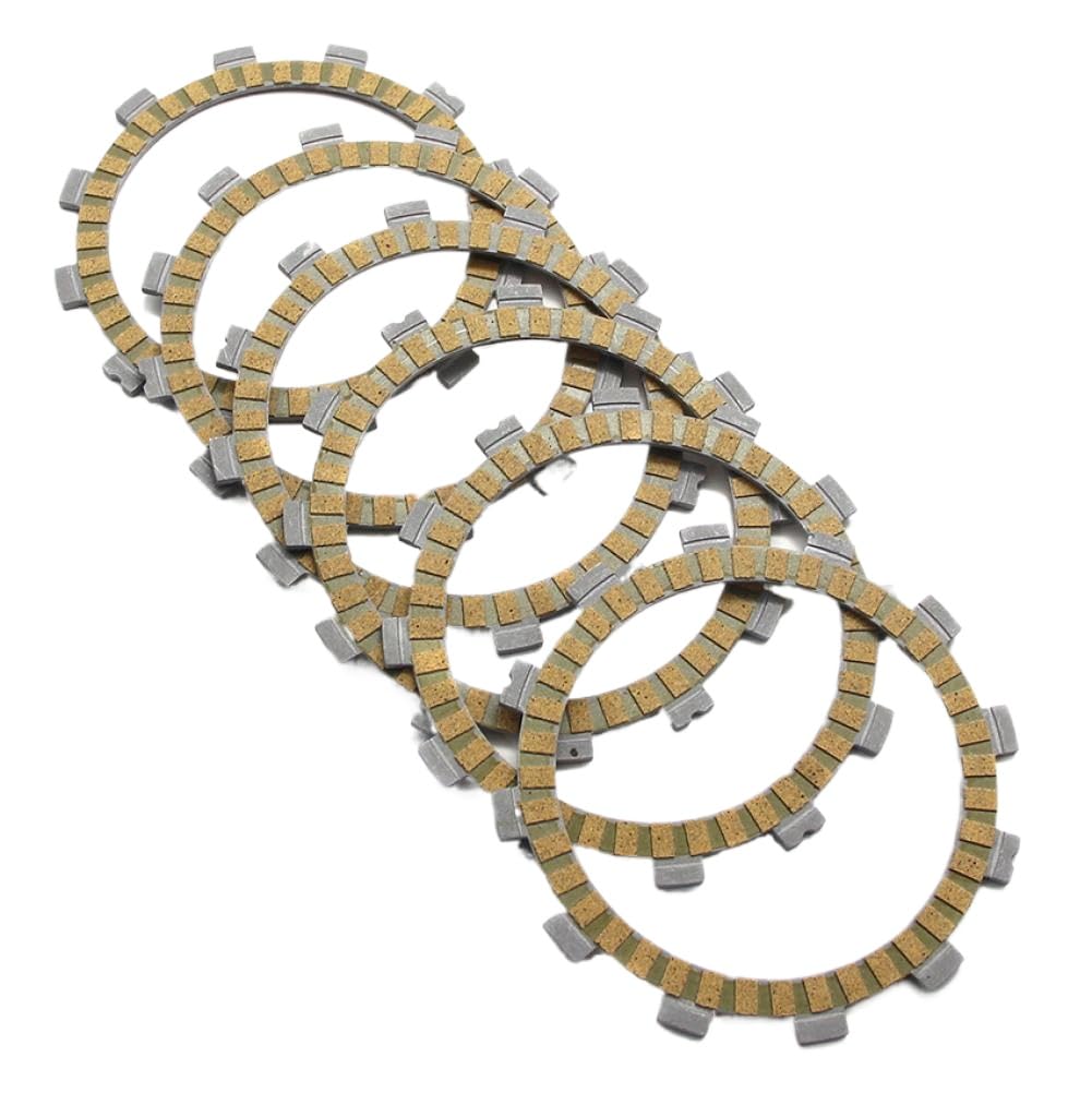 Zestaw tarcz ciernych sprzęgła kompatybilny z Suzuki RM125 GP100 RM100 GP125 TS125 TU125 TS250 21451-19A00 21451-28000 21451-01B40