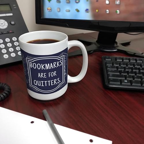 Miniatura 6 de Divertidos regalos de lectura, marcapáginas, taza de lectura, taza de profesor, regalos temáticos de lectura, regalos para lectores de biblioteca,