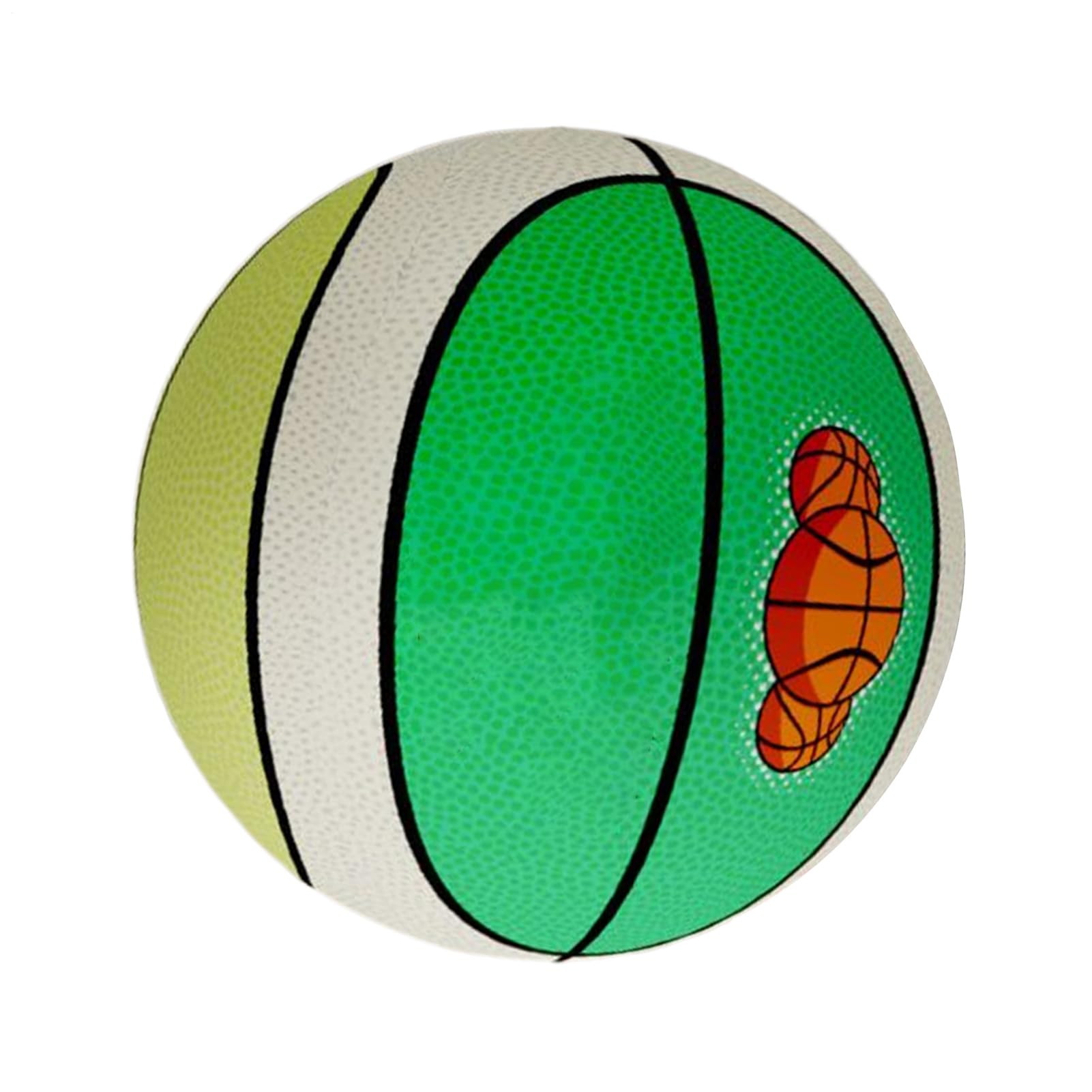 Generico Palla Basket Silenziosa - Palla Morbida Per Interni,Giocattolo in Schiuma con Assorbimento Urto 3-12 Anni Palla Spugna per Allenamento Bambini Parquet Moquette Pavimenti Casa