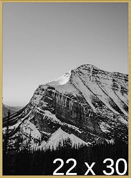 Frame It Easy 22 x 30 Gloss Gold Metal Frame Ashford