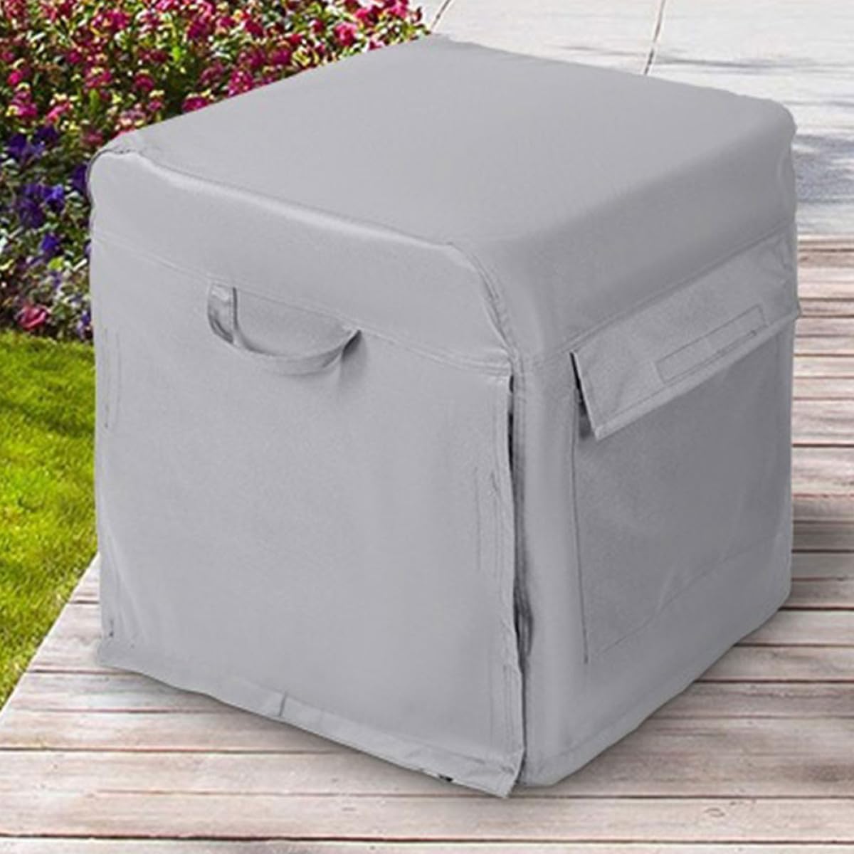 38"x28"x30" Heavy Duty 600d Oxford Cloth Portable Generator Cover Waterproof Dustproof Outdoor Weather Resistant Storage Protector