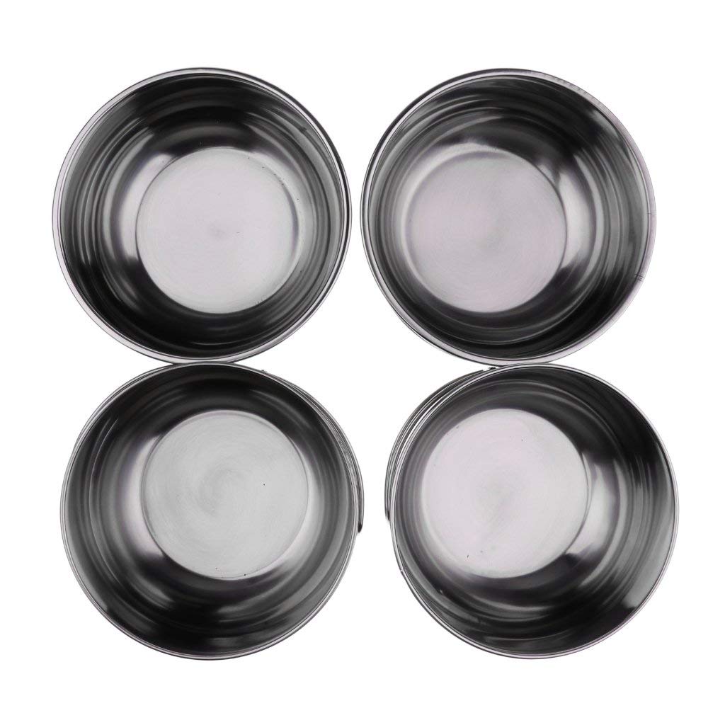 Casseroles et marmites en acier inoxydable : lot de 4 faitouts et couverts de cuisson indispensables