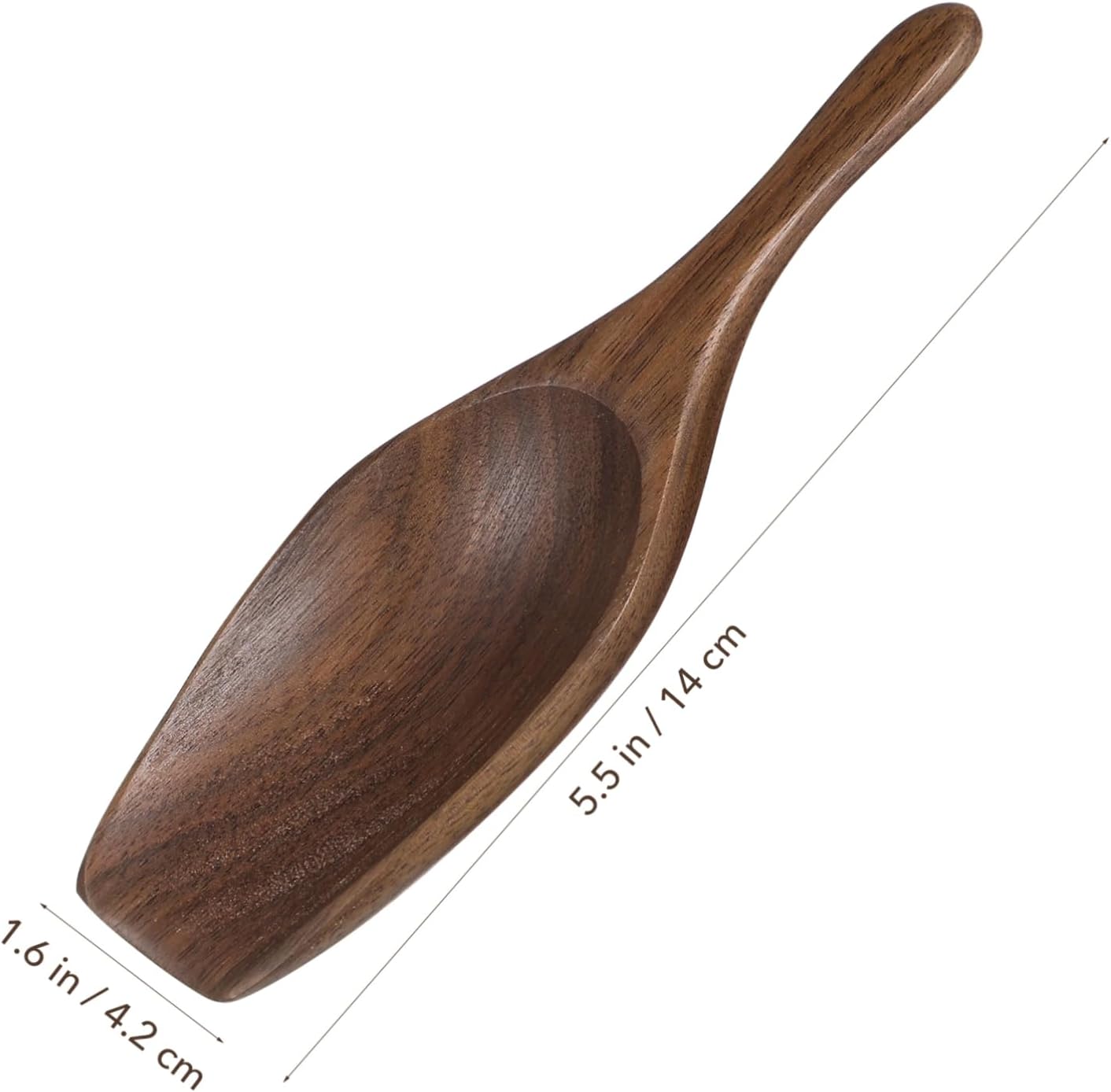 1piece Practical Bean Spoon Small Wooden Scoop for Tea Coffee Versatile Tea Spoon for Home Restaurant