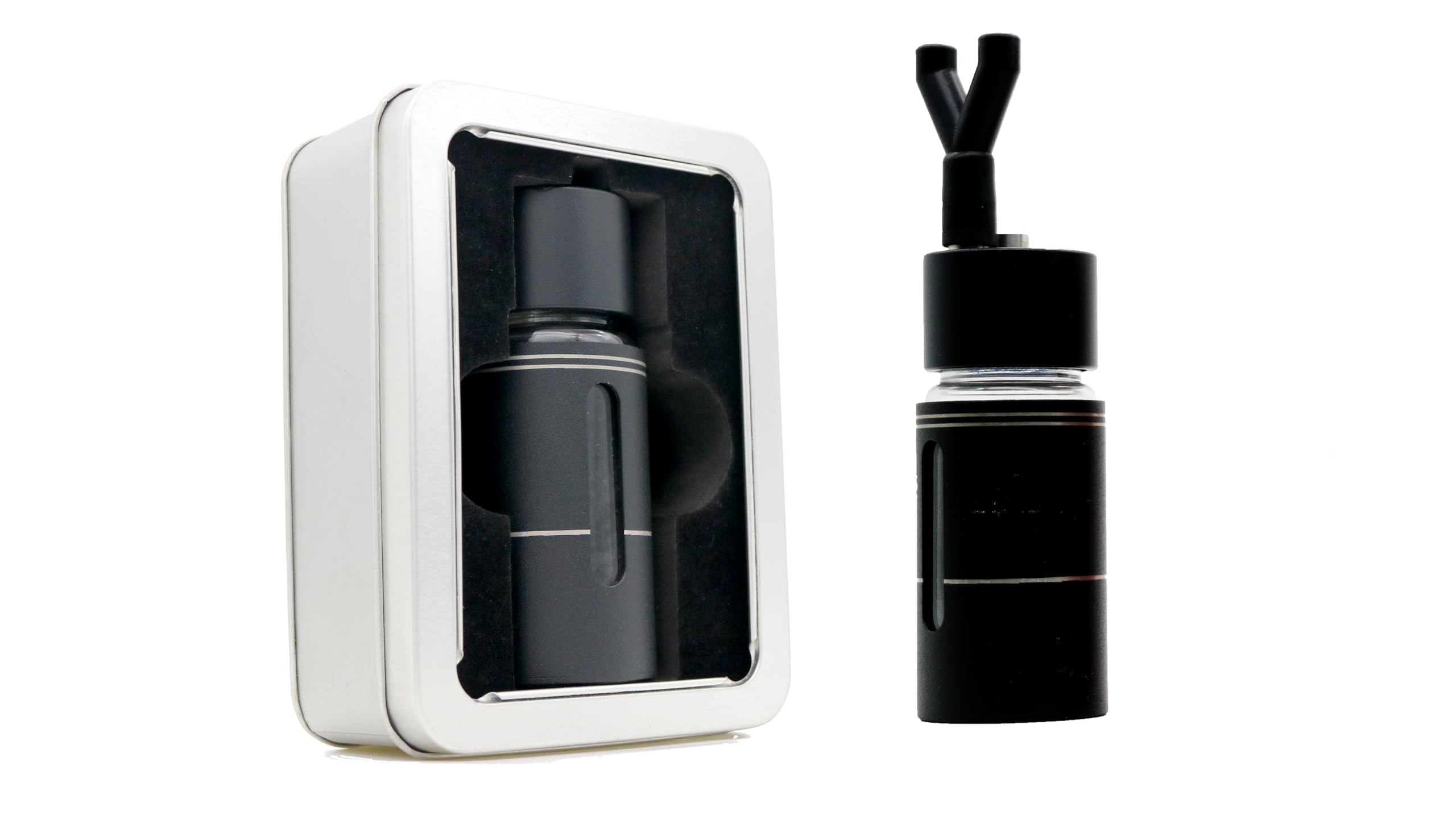 Poppers bottle, Leakproof Inhaler Bottle, Aroma Inhaler Bottle，Empty Bottle No Liquid Inside (Black)
