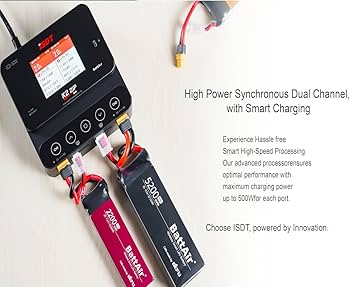 Amazon.com: ISDT Smart Charger, K2 Zip AC/DC Dual Mode Dual