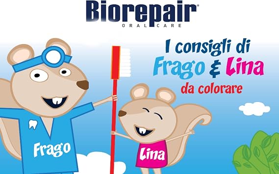 Biorepair Kids 0-6 Oral Care Toothpaste Peach 1.7fl.oz 50ml, Pack of 3