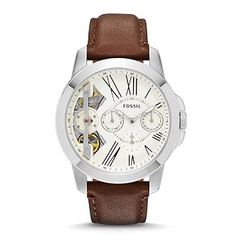 Buy Fossil Analog Off-White Dial Men's 