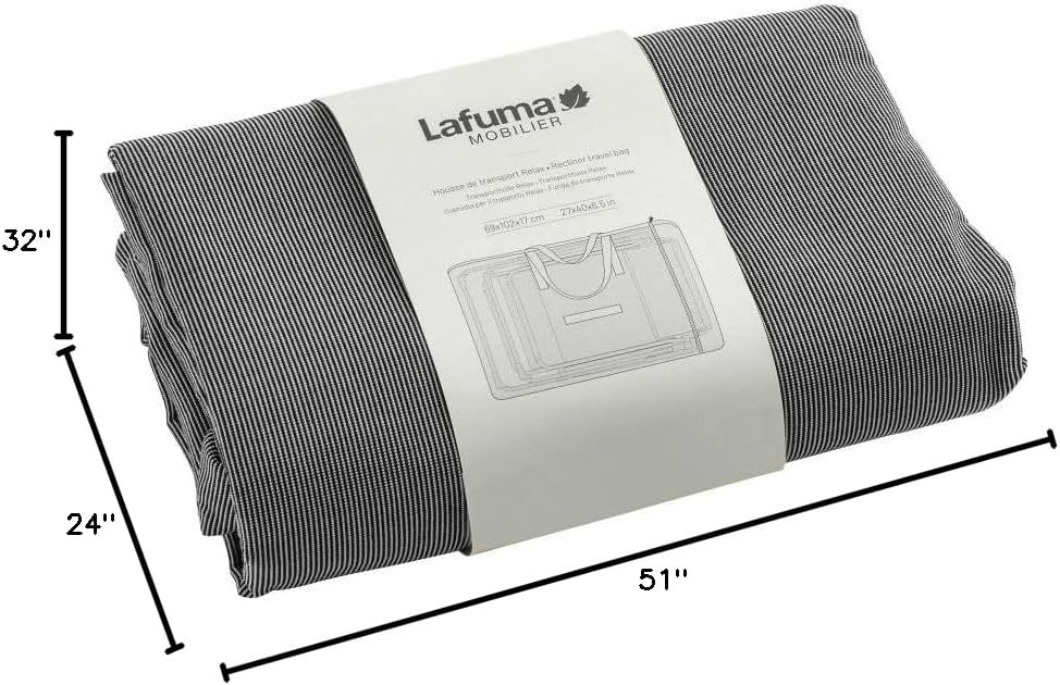 Lafuma LFM5086-0006 Reclining Chair Transport Cover, Anthracite