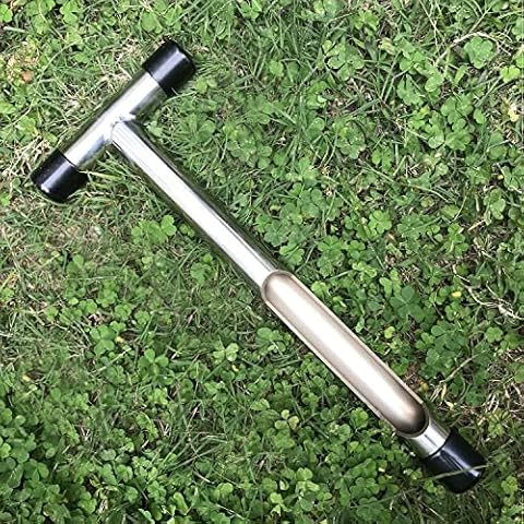 YHAspace Soil Sampler Probe 12 Inch Stainless Steel, T-Style Handle Soil Test Kits Soil Probes for Soil Sampling Plant Care Garden Lawn Farm Cover