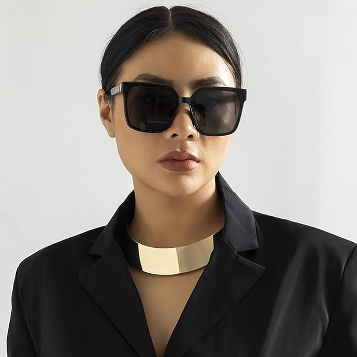 Roe Dolph Chunky Gold Necklace for Women Gold Statement Necklace Bold Snake Chain Necklaces Fashion Jewelry Trendy Stuff for Party Daily Wear Jewelry Gift - Image 7