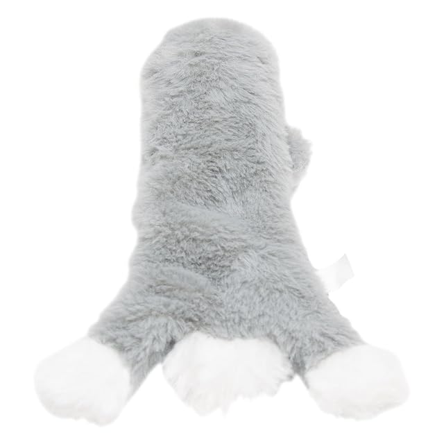 Foto 5 de 7 de JACK AND VANILLA, Juguete de Peluche de Conejo Gris, para Perros, 45 cm, diseño Realista, Sonido y Lavable
