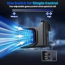 ZORBES® Cooling Fan for Nintendo Switch 2 Dock, Charging Dock Cooling Fan with Built-in USB Port, 2 Speeds, USB Plug-in Cooler Low Noise Heat Dissipation Fan Cooler, Cool Down Accessories for Switch gallery image